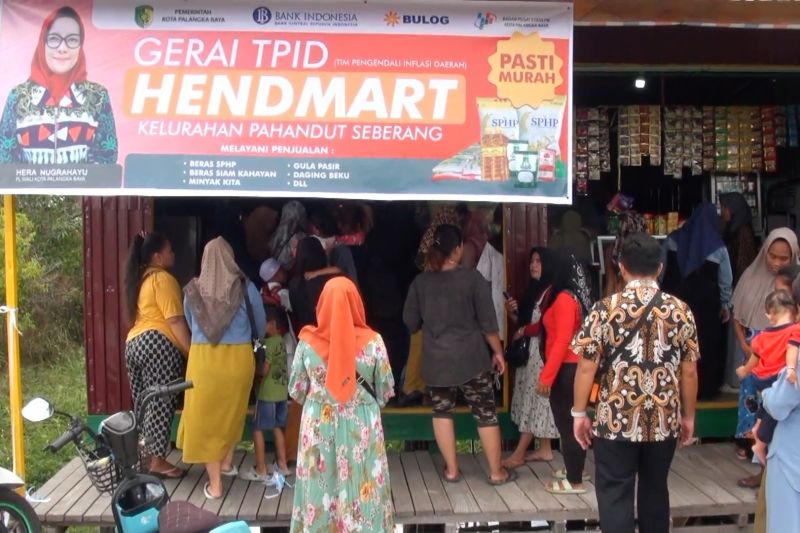 Palangka Raya hadirkan gerai TPID guna fasilitasi belanja pangan murah