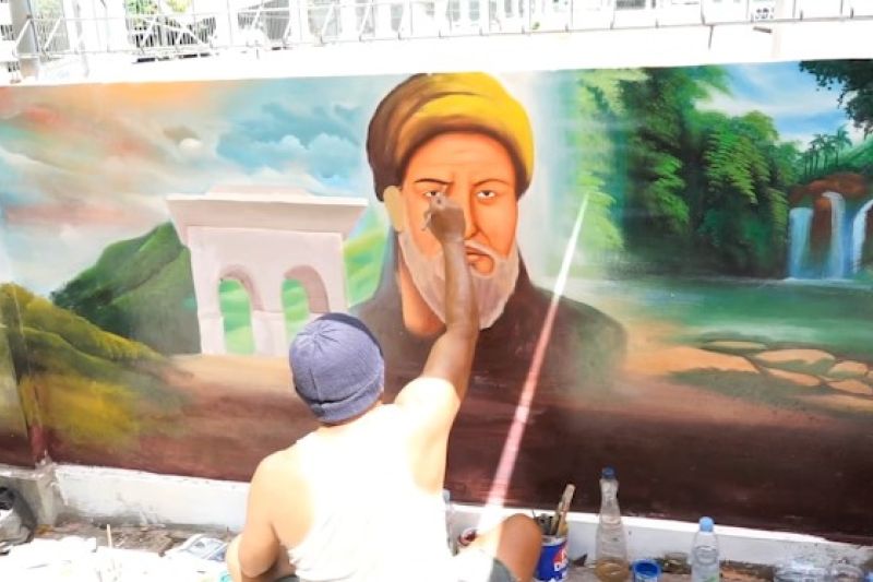 Peringati HUT RI, Batang gelar lomba mural