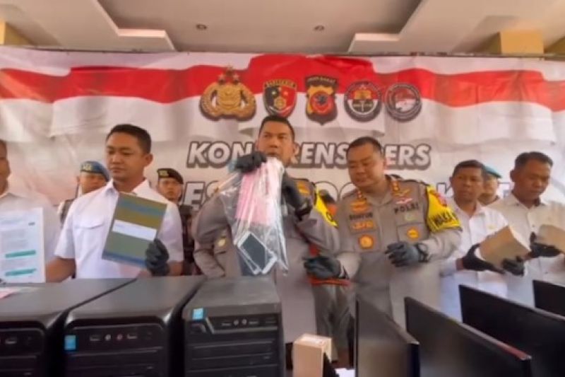 Polresta Bogor Kota ringkus dua pelaku pencurian data pribadi