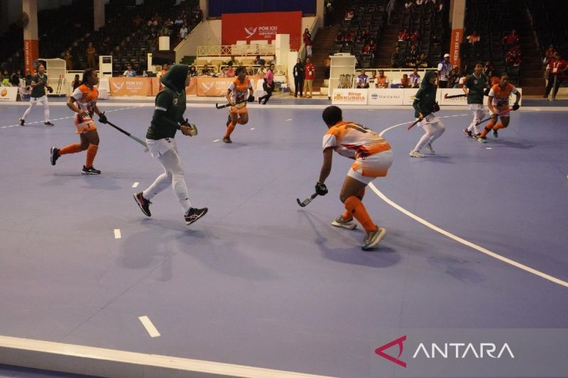 Tim hoki putri Jawa Timur tampil maksimal kalahkan Papua 7-0