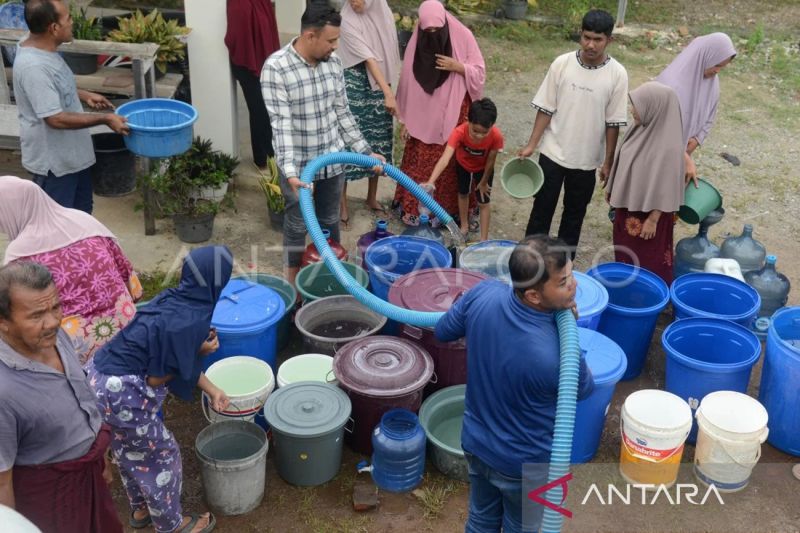 Tarif air minum penyumbang dominan inflasi tahunan Aceh pada Agustus 