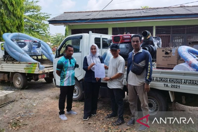 Kementan bantu pompa air atasi kekeringan petani di Bangka Selatan 