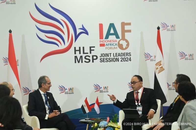 IAF 2024: Indonesia dan Mesir jajaki kerja sama di sektor digital