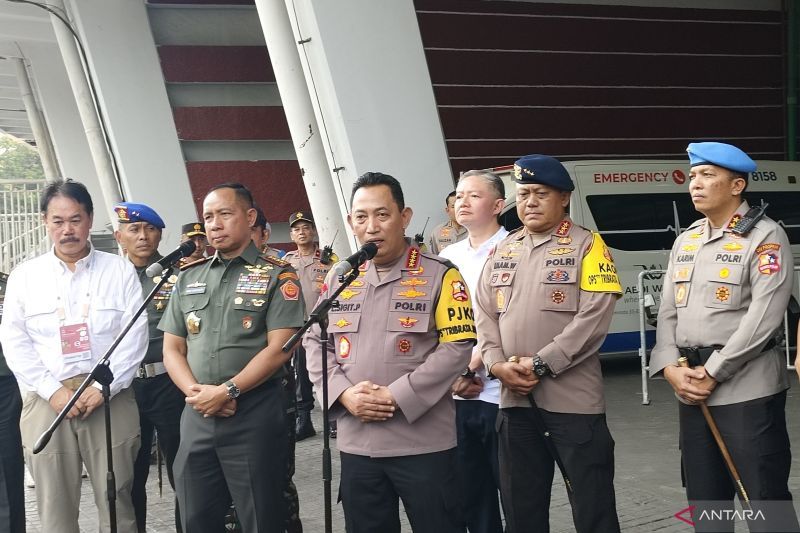 Kapolri pantau langsung persiapan pengamanan misa akbar di GBK