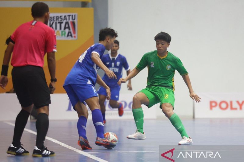 Tim futsal putra Jatim melangkah ke semifinal usai kalahkan Sumut 2-1