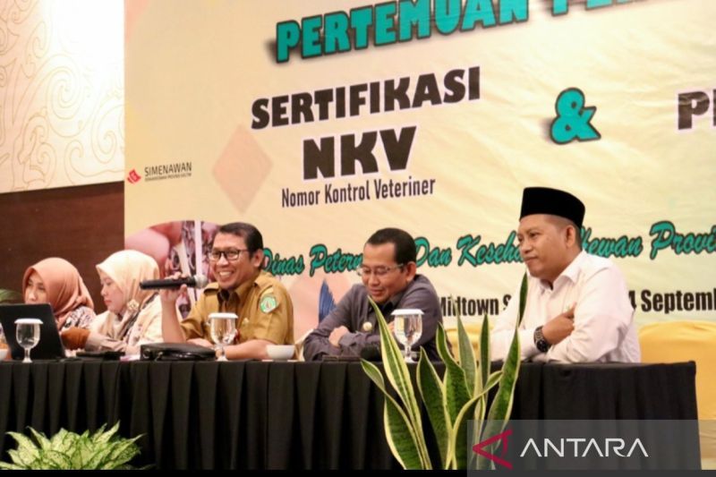 70 Unit Usaha Produk Hewan di Kaltim miliki Nomor Kontrol Veteriner 