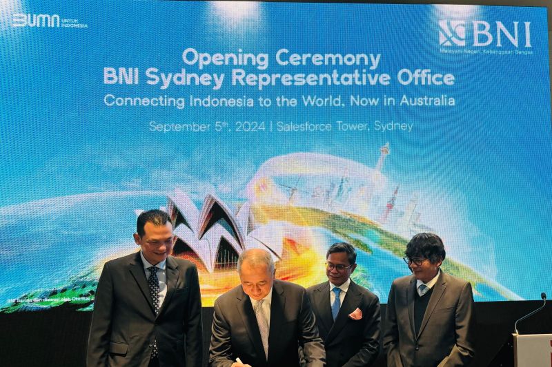 BNI resmikan Kantor Perwakilan di Sydney Australia