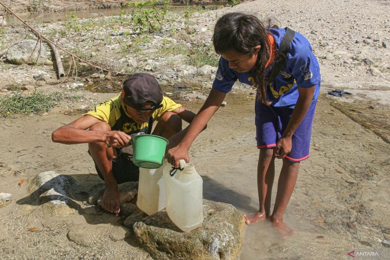 Kesulitan air bersih di Kabupaten Kupang