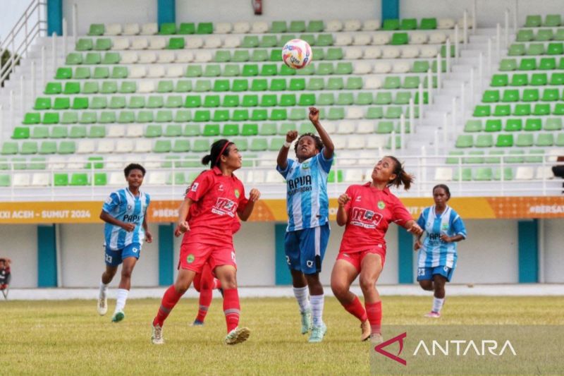 Sepak Bola - Tim Putri Papua Pegunungan benamkan Kaltim 3-1