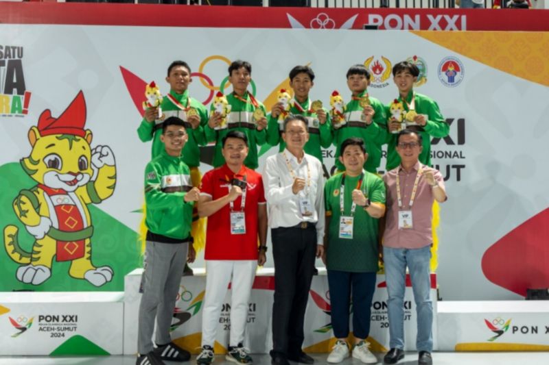 Sumut tambah dua medali emas dari Barongsai  PON 2024