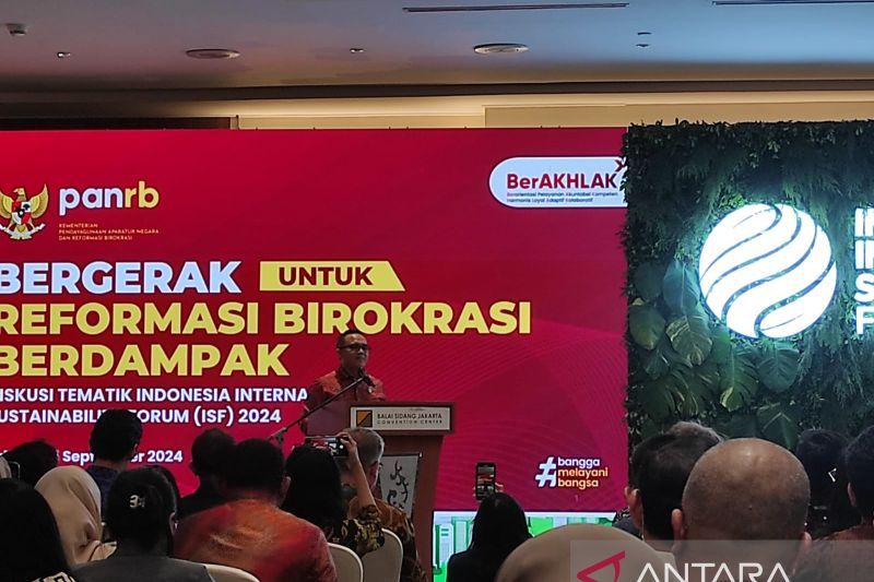 Menpan: Transformasi tata kelola pemerintah kurangi dampak lingkungan