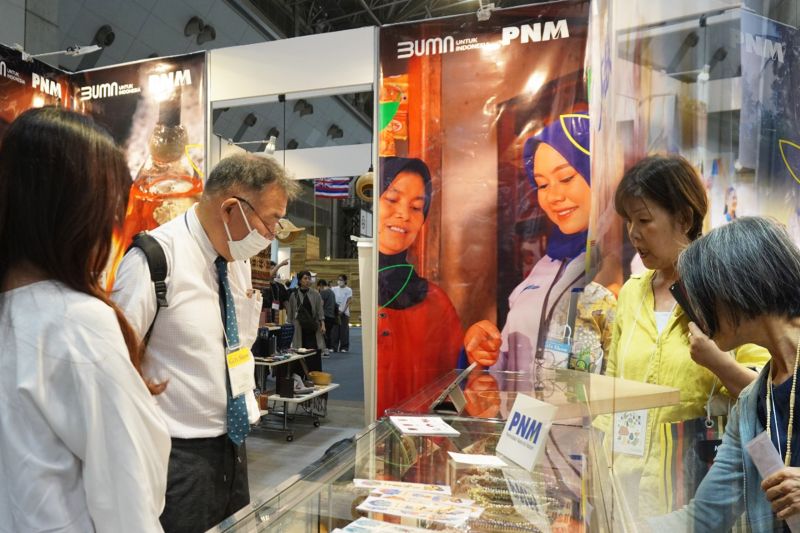 PNM bawa nasabah pamerkan produk UMKM di Tokyo Gift Show