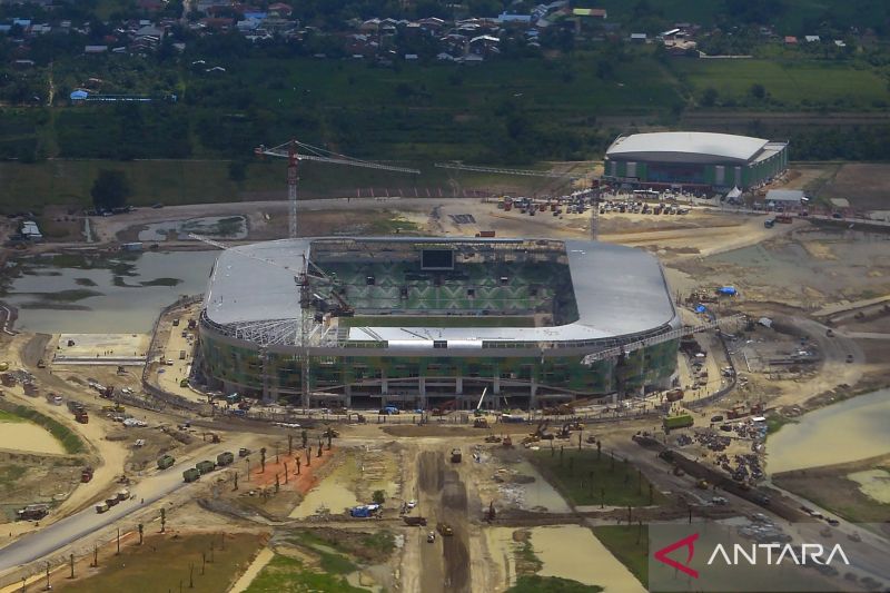 Pembangunan stadion utama Sumut untuk PON XXI