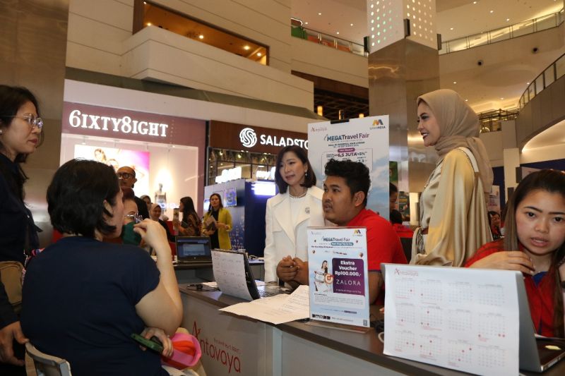 Bank Mega dan Antavaya gelar travel fair bidik pemegang kartu kredit 