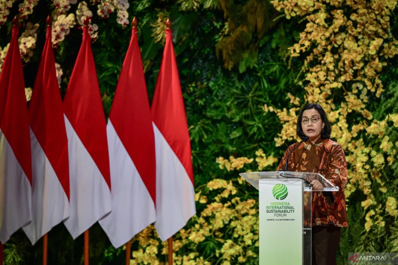 Sri Mulyani: Transisi energi jadi strategi ekonomi jangka panjang