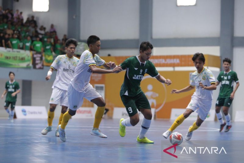 Futsal - Tim putra Jatim ke final usai menang dramatis atas Banten 3-2