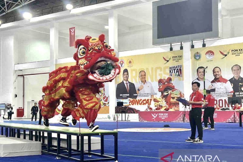 Barongsai - Sumbar mundur dari nomor Kecepatan akibat atlet cedera