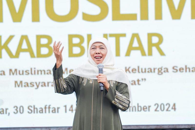 Khofifah ajak masyarakat tingkatkan minat baca dari sumber akurat