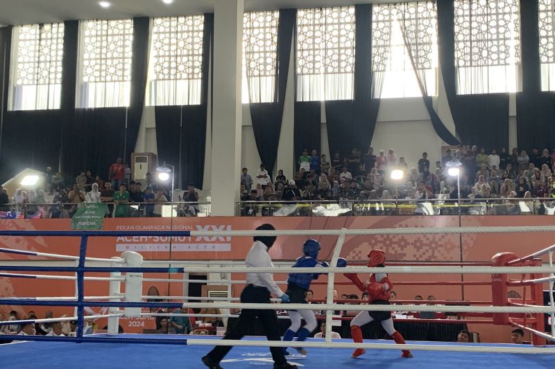 16 atlet putri pastikan diri lolos ke semifinal muaythai