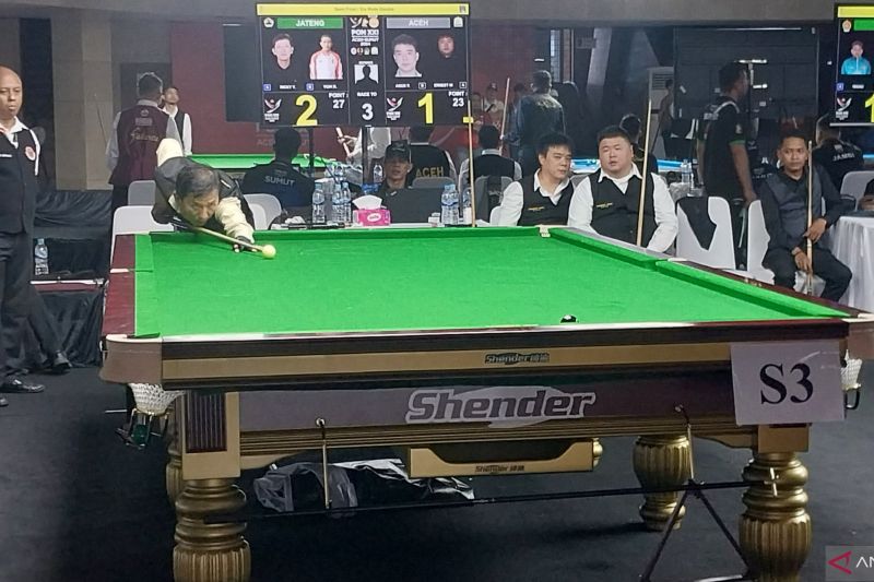 Kalahkan Aceh, pebiliar Ricky dan Yoni antar Jawa Tengah ke final