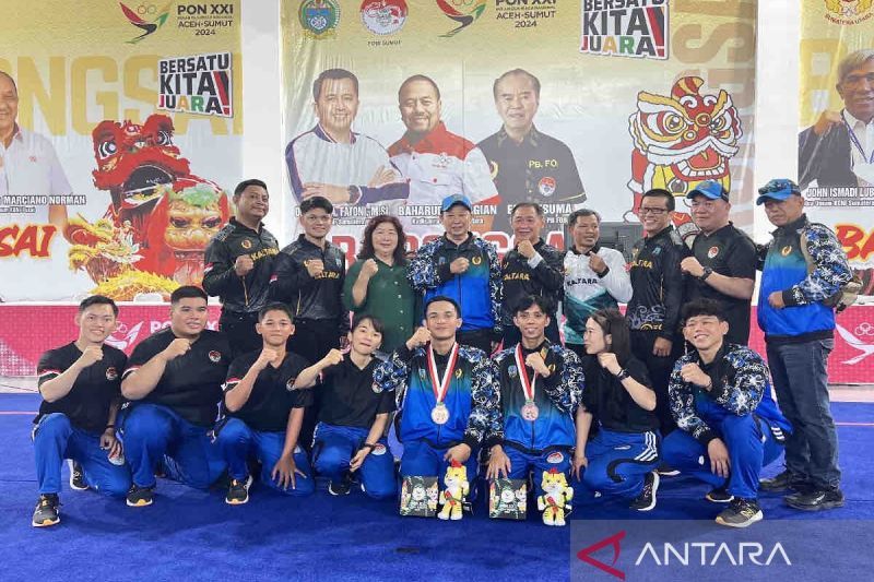 Barongsai - Pelatih Kaltara: satu emas dan perunggu sesuai target