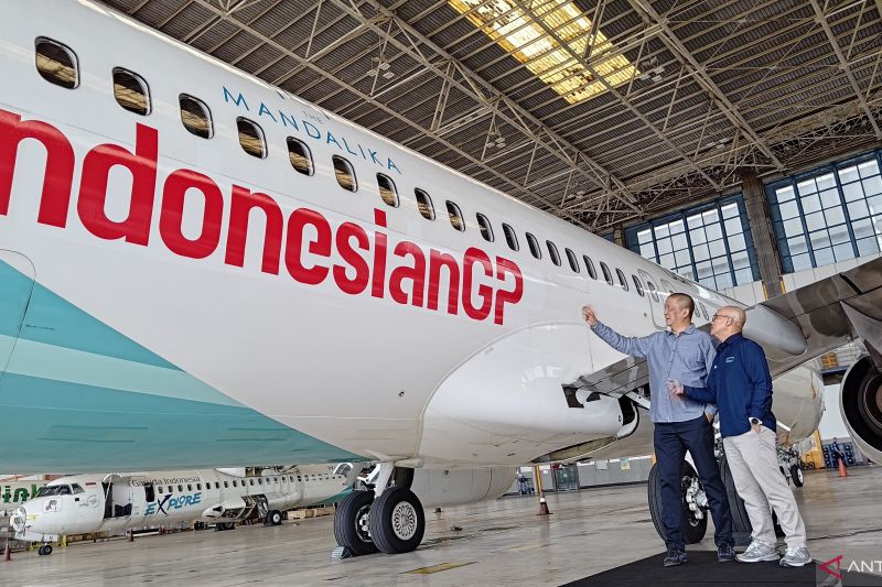 Garuda Indonesia luncurkan pesawat khusus MotoGP