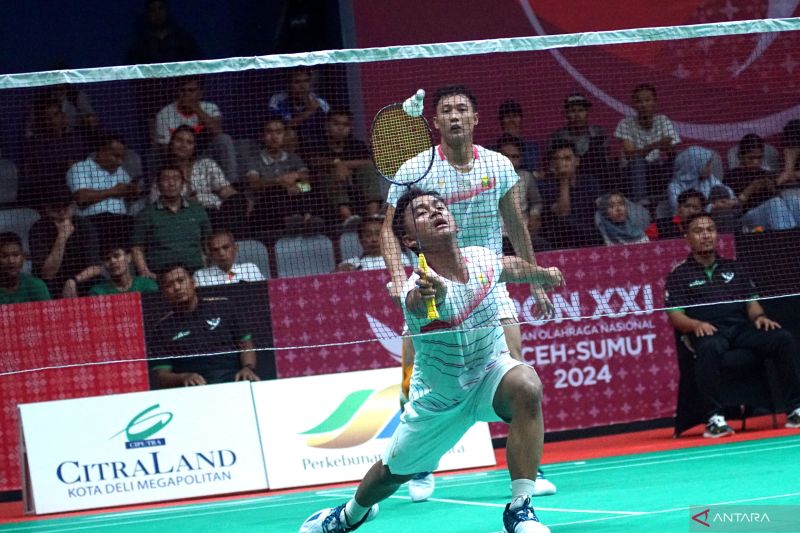 Jadwal final bulu tangkis beregu putri dan putra PON 2024 pada Kamis