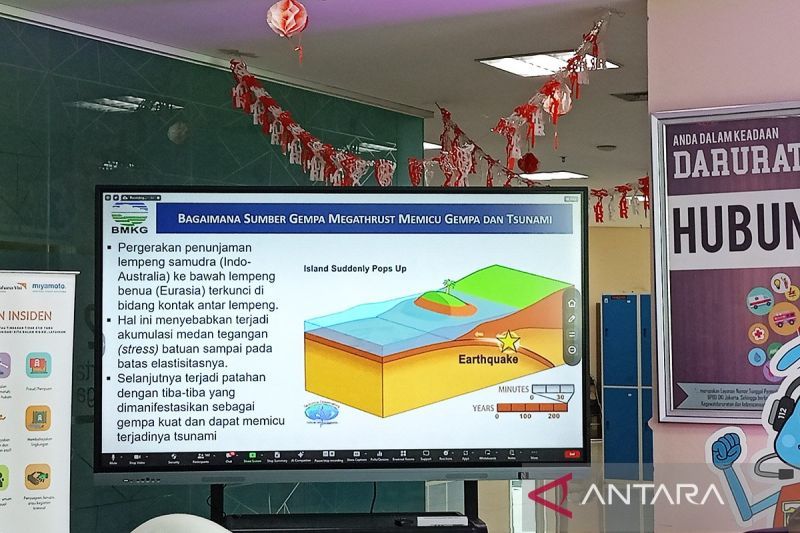 DKI kemarin, imbauan waspada megathrust hingga Restoran KOI kebakaran