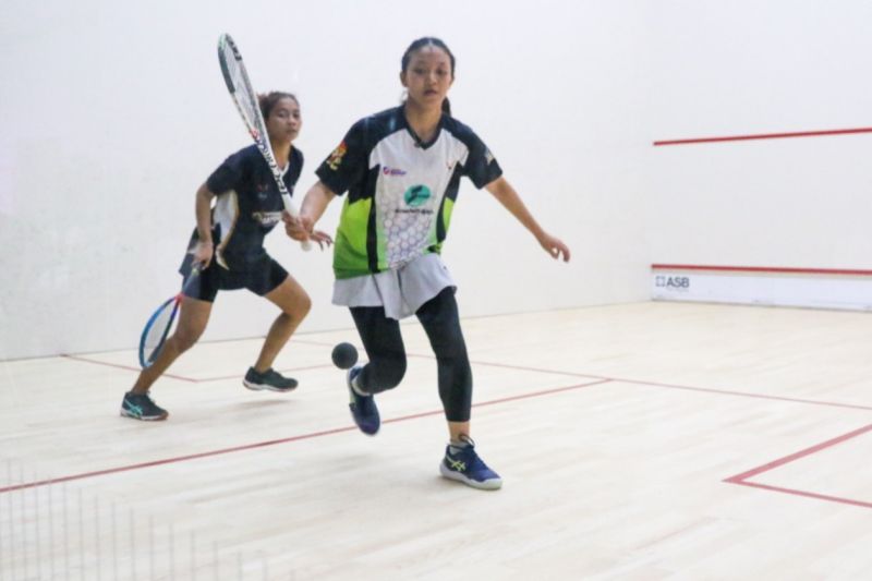 Squash - Sumut torehkan kemenangan dari NTB di beregu campuran