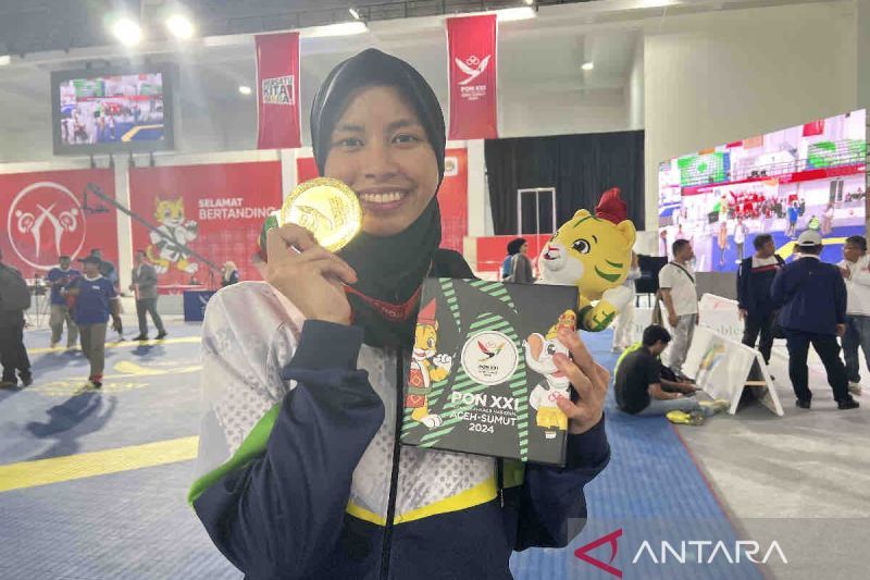 Aqila Aulia pertahankan emas mulai PON Papua hingga PON 2024