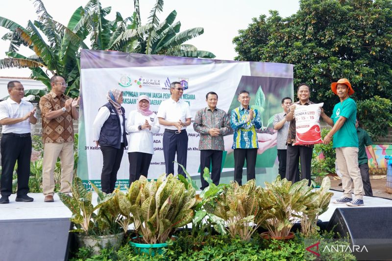 Pupuk Indonesia-Kejaksaan Agung tingkatkan produktivitas urban farming