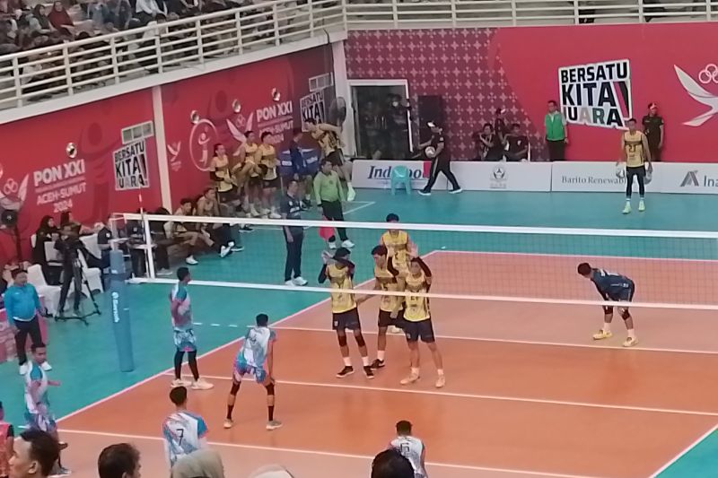 Bola Voli - Putra Jabar masih sempurna setelah hajar Aceh 3-0