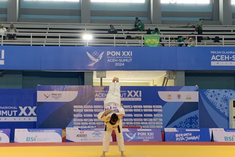 Judo gelar partai final di dua nomor pertandingan seni