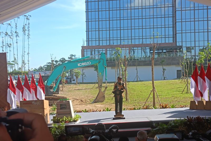 Presiden Jokowi akui ingin mendarat di Bandara Nusantara IKN