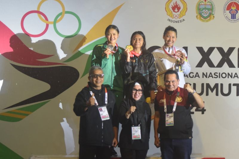 Azzahrah sumbang medali emas pertama untuk Sulteng di PON 2024