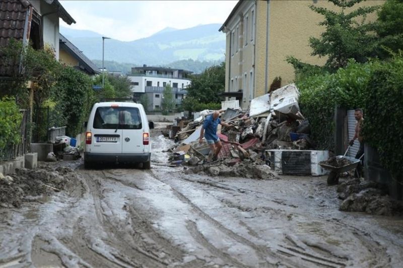 7 tewas, Austria nyatakan provinsi timur laut sebagai daerah bencana