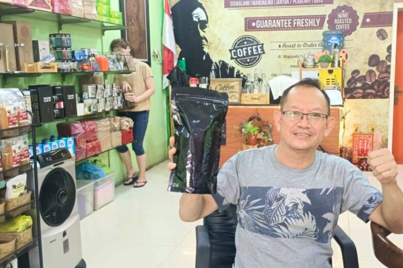 Bubuk kopi Aceh dan Sumut diborong jadi oleh-oleh tamu PON 2024