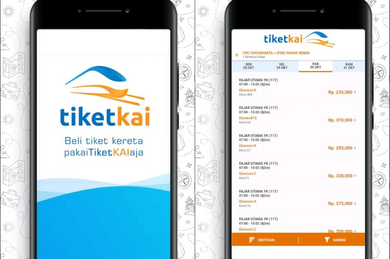 Cara daftar aplikasi Tiket KAI, beli tiket kereta jadi lebih mudah