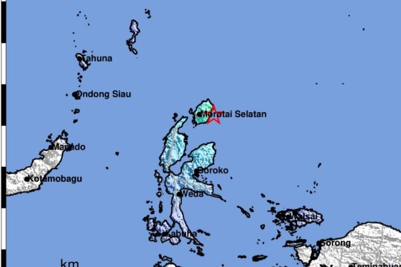 BMKG: Gempa Morotai akibat aktivitas subduksi lempeng laut Pasifik