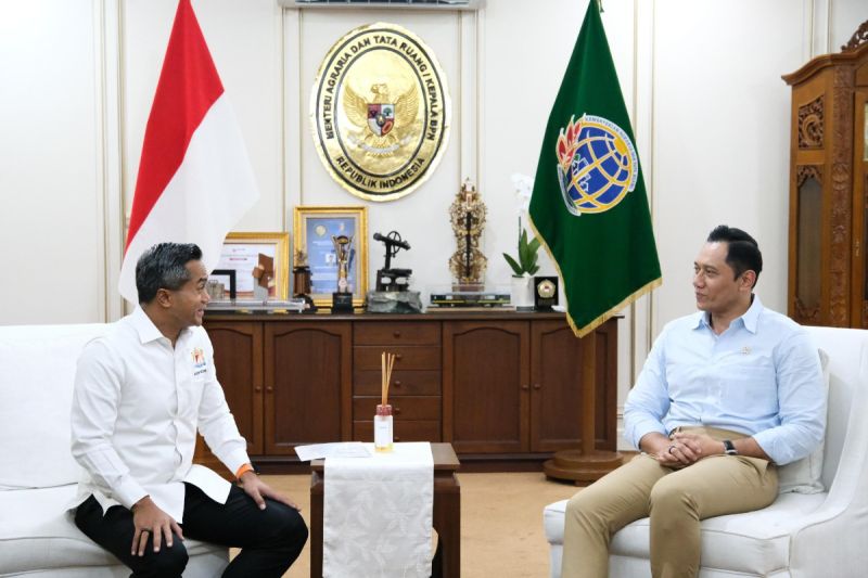 Menteri ATR dan Kadin bahas peluang sinergi bangun ekonomi Indonesia