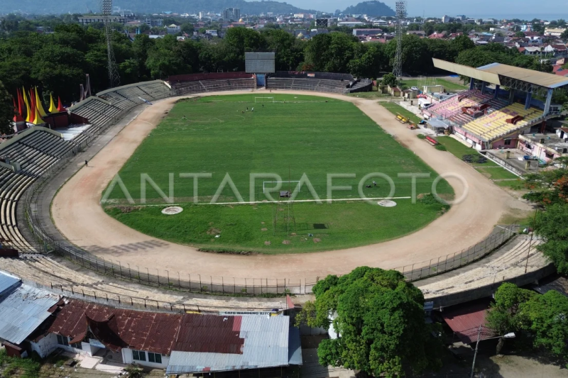 Progres pembangunan stadion Agus Salim Padang