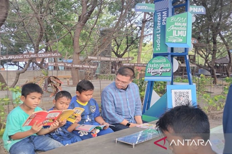 PT PNM tingkatkan minat baca lewat Sudut Literasi di Banyuwangi