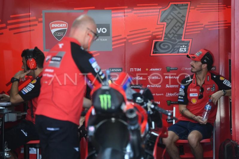 Latihan bebas MotoGP Mandalika