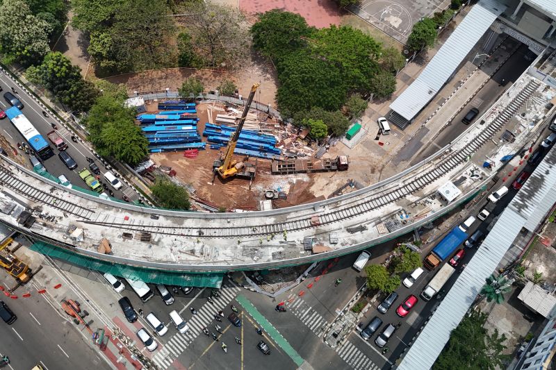 LRT Jakarta Velodrome-Manggarai uji coba jalur pada 30 September