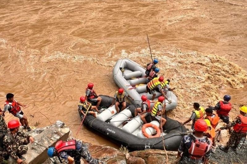 Laporan: Setidaknya 112 orang tewas akibat banjir dahsyat di Nepal