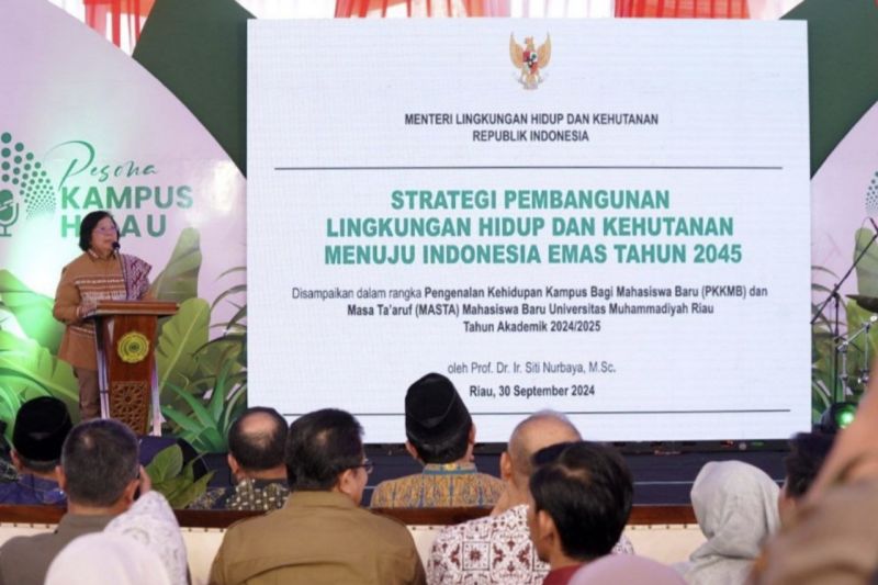 Menteri LHK berikan kuliah umum di Universitas Muhammadiyah Riau