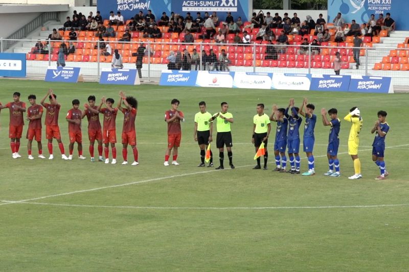 Laga sepak bola Jabar-Sulsel tambah daftar seri di Stadion Dimurthala