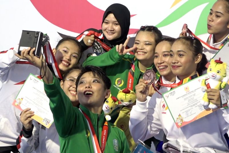 Latihan hingga ke Tiongok, Jatim amankan dua medali emas Wushu PON XXI