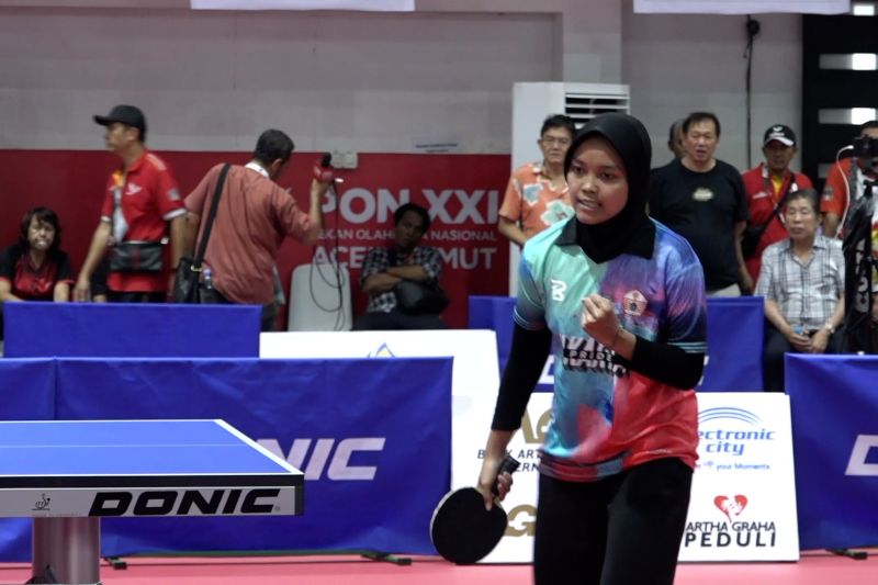 Rina raih emas tunggal putri, DKI Jakarta sabet juara umum tenis meja