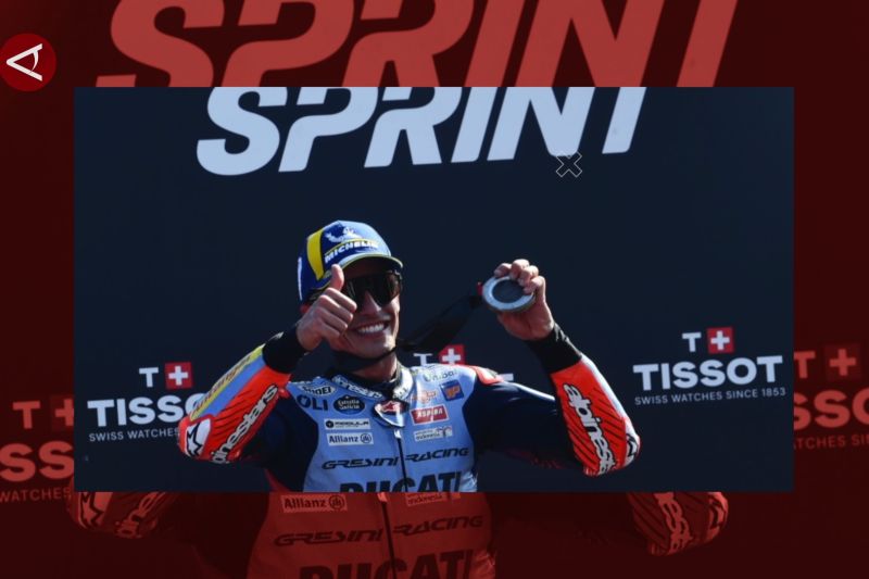 Sprint Race MotoGP, akhirnya Marc Marquez rasakan finis di Mandalika